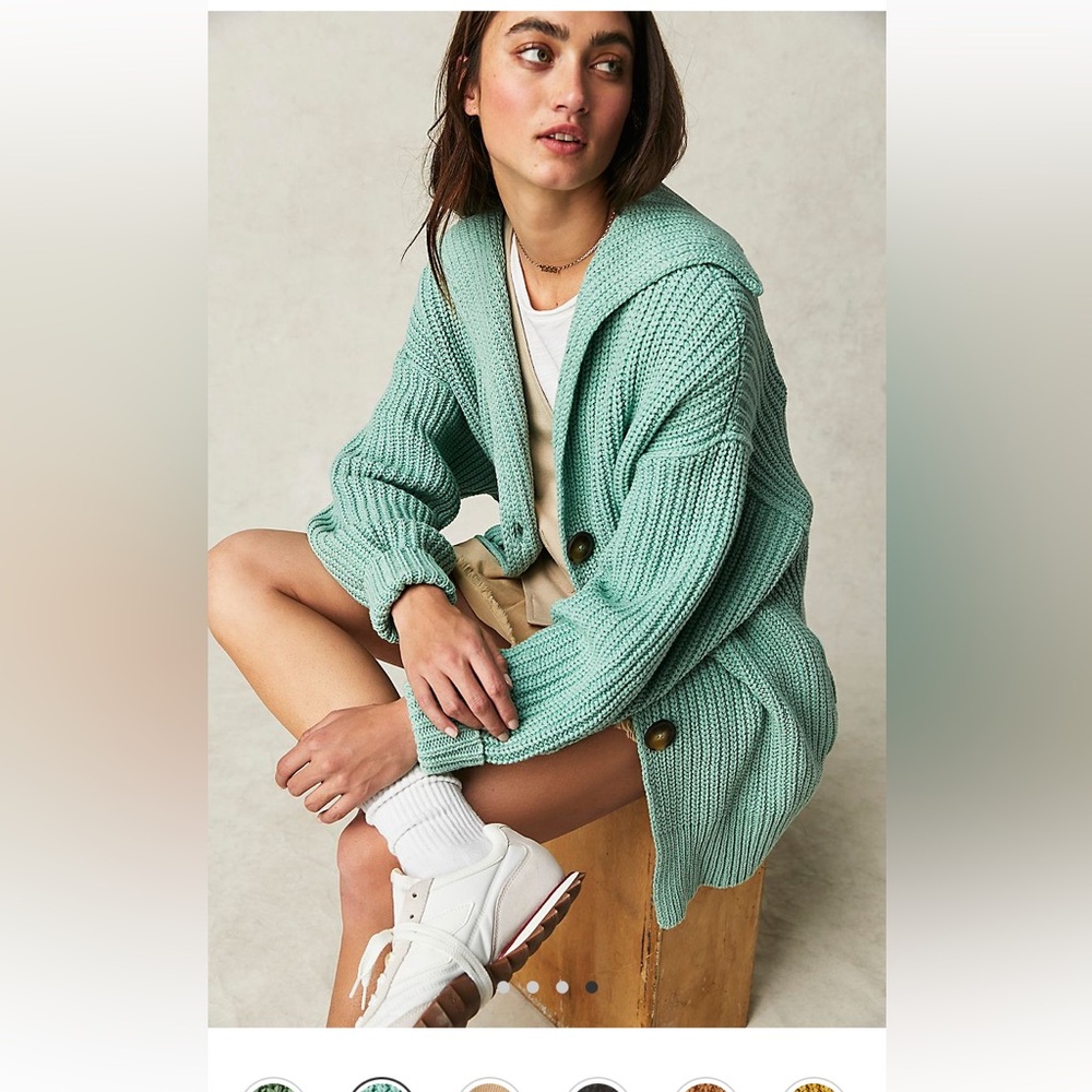 Free People Swim Too Deep CardIGAN NWOT - Picture 13 of 13
